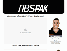 Tablet Screenshot of abspak.com